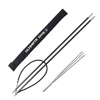 Amazon | Ultimate Dive 銛 魚突き 210cm カーボン セット (2